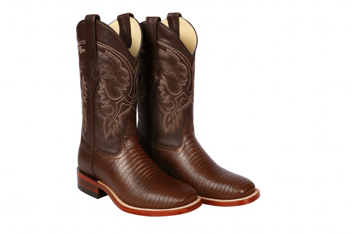 Botas Cuadrada de Armadillo Lizard Original-New Designer Collection