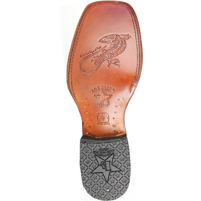 Botas de Armadillo Lizard con Horma Ranchera - 6
