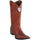 Botas de Cocodrilo Caiman Cola Original Horma Puntal Black Cherry