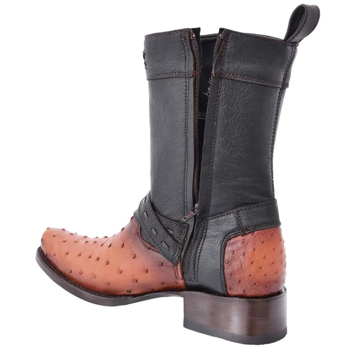Botas de Avestruz Original Horma Cuadrada - 6