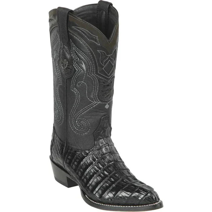 Botas de Cocodrilo Caiman Cola Original Horma Puntal WW - 6