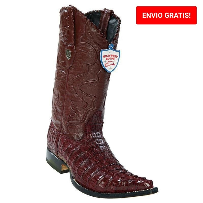 Botas de Cocodrilo Caiman Cola Punta 3X Aladino WW - 6