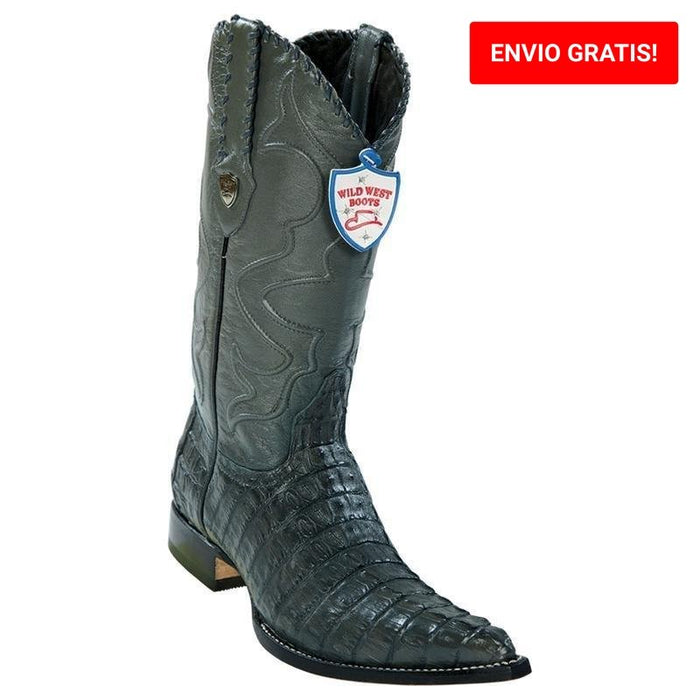 Botas de Cocodrilo Caiman Cola Punta 3X Aladino WW - 6