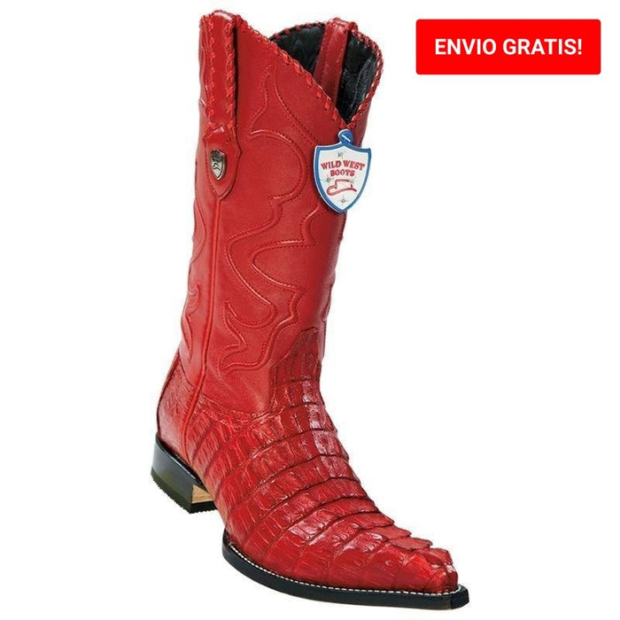Botas de Cocodrilo Caiman Cola Punta 3X Aladino WW - 6