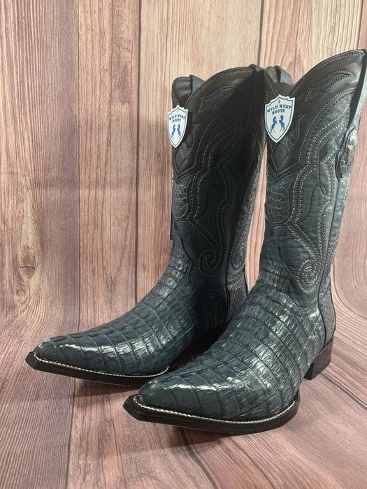 Botas de Cocodrilo Caiman Cola Punta 3X Aladino WW - 6