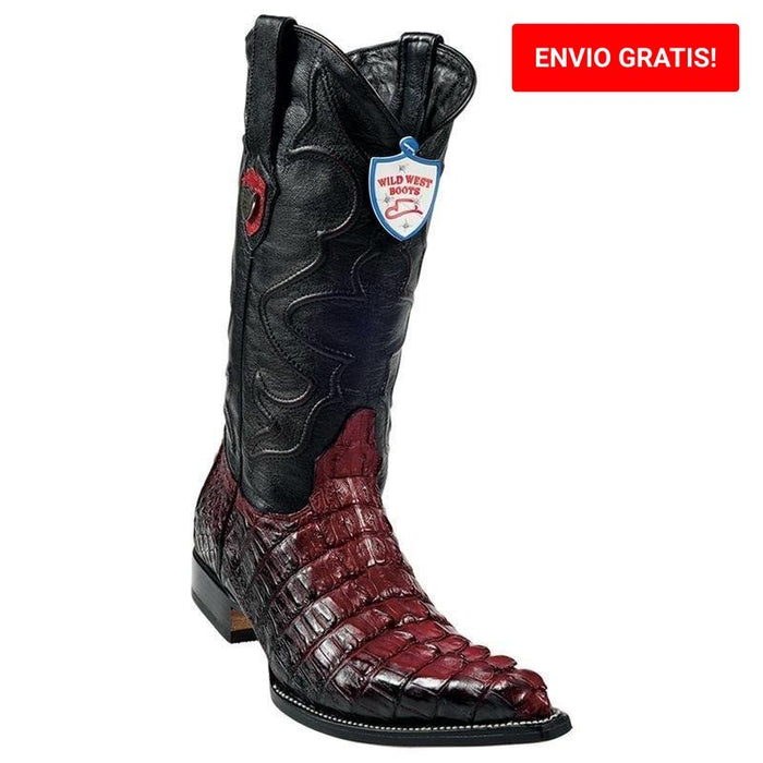 Botas de Cocodrilo Caiman Cola Punta 3X Aladino WW - 6