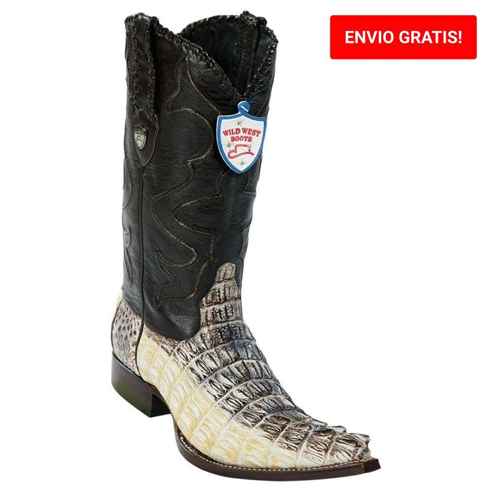 Botas de Cocodrilo Caiman Cola Punta 3X Aladino WW - 6
