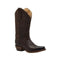 Botas de Cuero Horma Punta Recortada para Mujer Color Cafe JB-TT301C