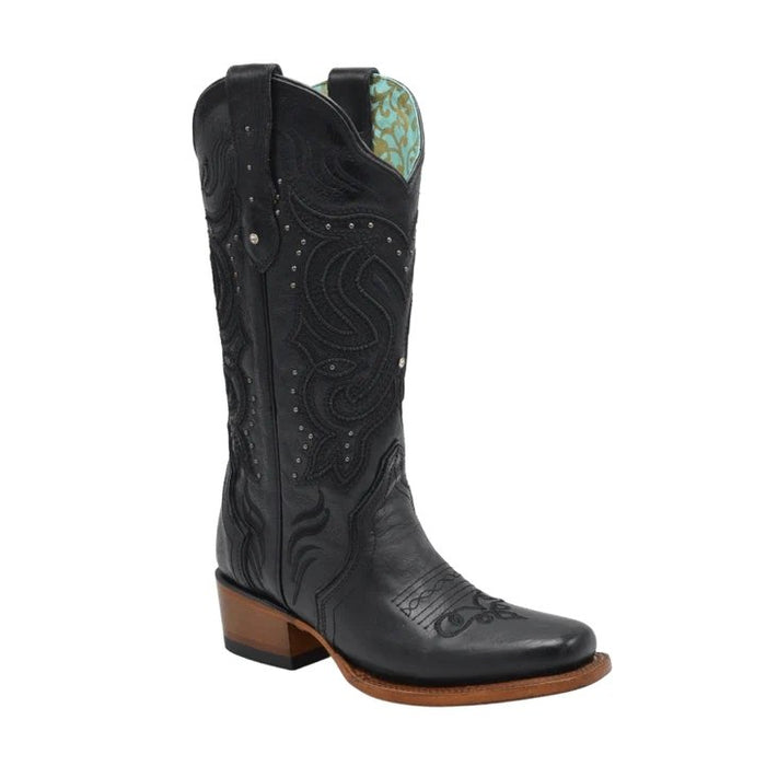 Laredo Men's Monty Snake Print Leather J-Toe Boots - Tan - 6D