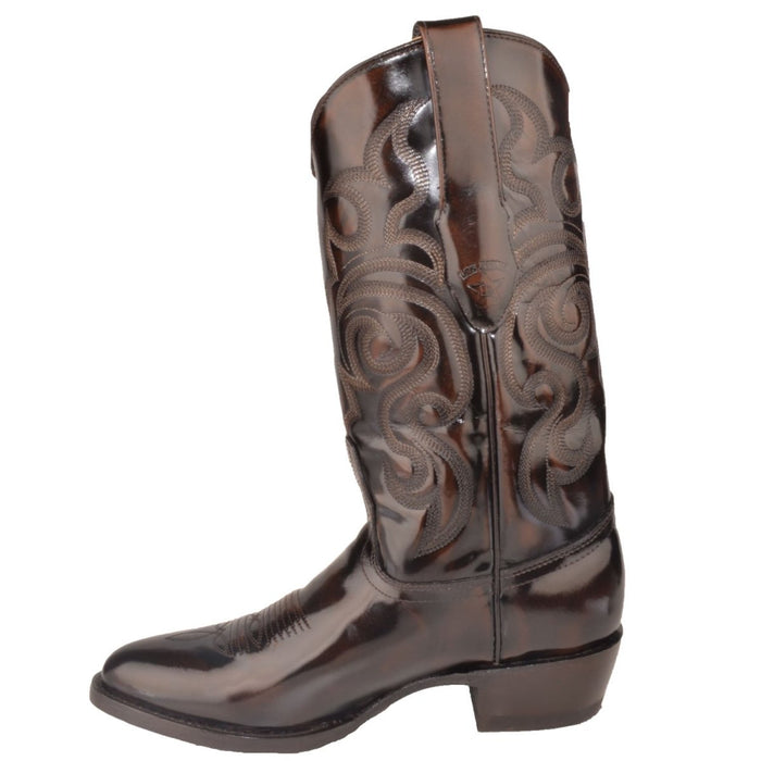 Botas de Cuero Vaqueras con Acabado Camaleon LAB - 6