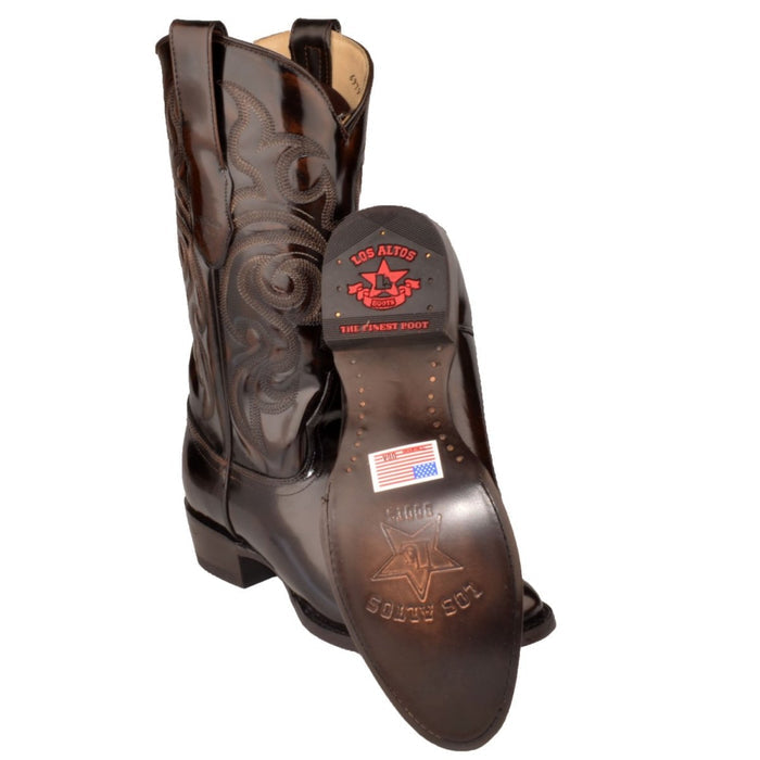 Botas de Cuero Vaqueras con Acabado Camaleon LAB - 6