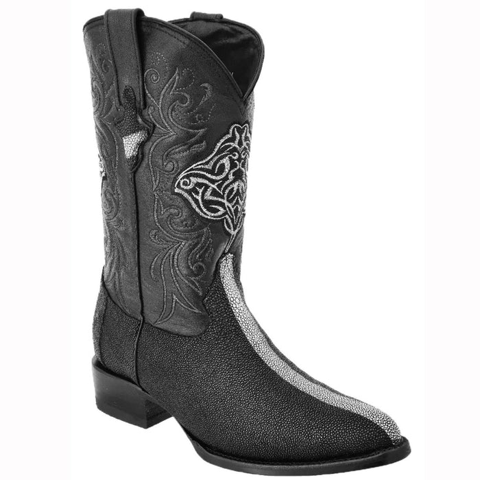 Botas de Mantarraya Original Perla Pulida Horma Puntal - 6