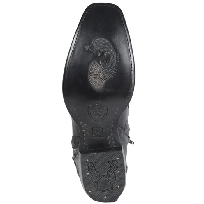 Botas de Pescado Pirarucu con Venado Cortas Horma Dubai - 6
