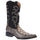 Botas de Pescado Pirarucu Grabado en Horma 3X Aladino Color Negro
