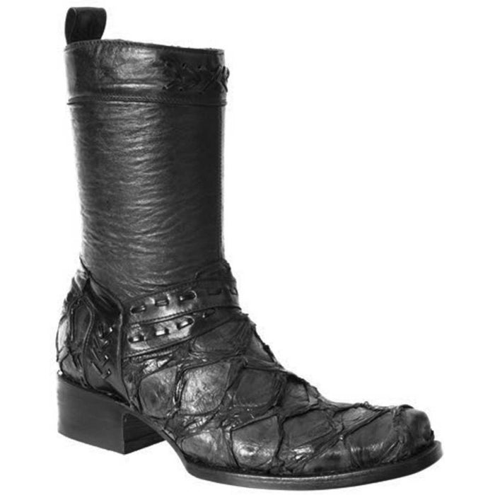Botas de Pescado Pirarucu Original en Horma Cuadrada con Zipper - 6