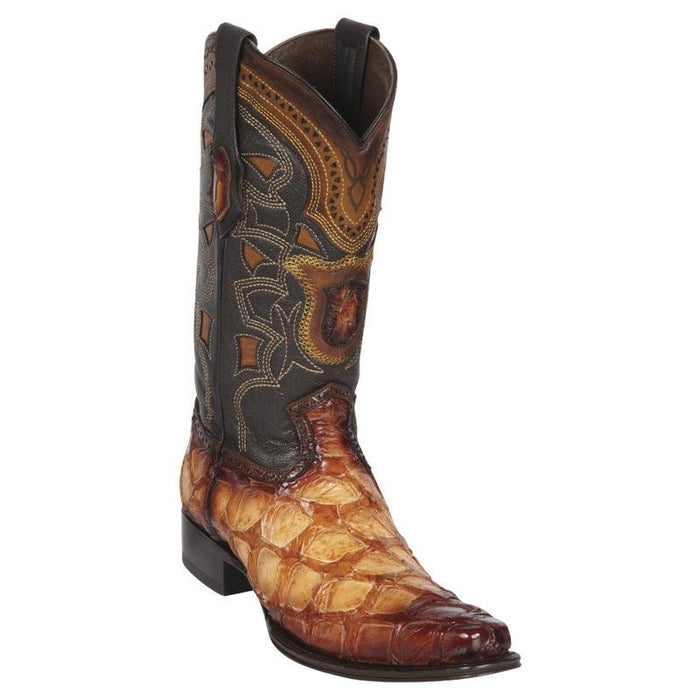 Botas de Pescado Pirarucu Original en Horma Europea Cuadrada - 6
