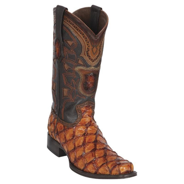 Botas de Pescado Pirarucu Original en Horma Europea Cuadrada - 6