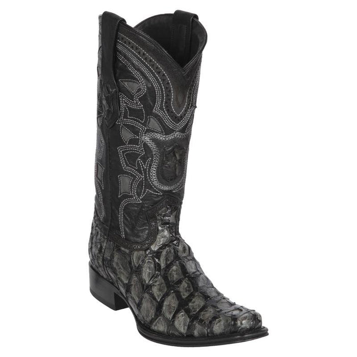 Botas de Pescado Pirarucu Original en Horma Europea Cuadrada - 6