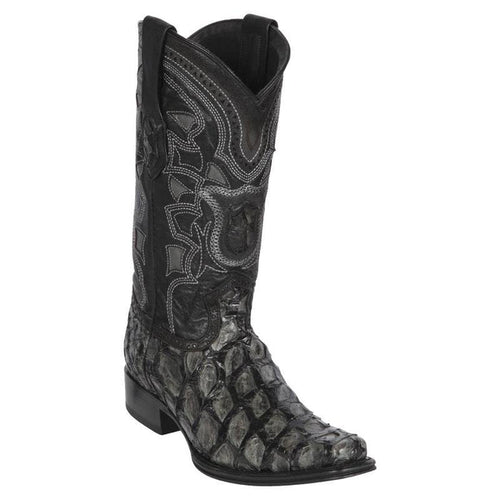 Botas de Pescado Pirarucu Original en Horma Europea Cuadrada LAB