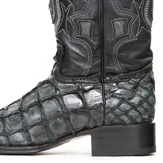 Botas de Pescado Pirarucu Original en Horma Europea Cuadrada - 6