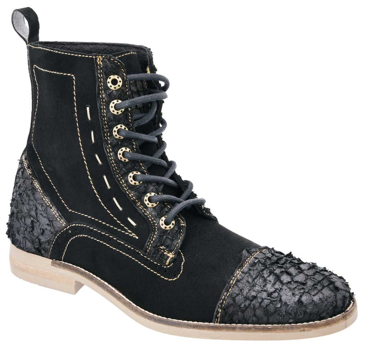 Botas de Pescado Pirarucu Original en Horma Urbana Militar - 6
