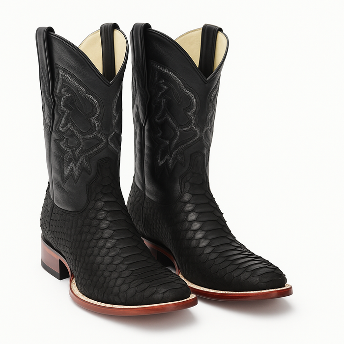 Botas de Piton Original Punta Cuadrada-New Designer Collection