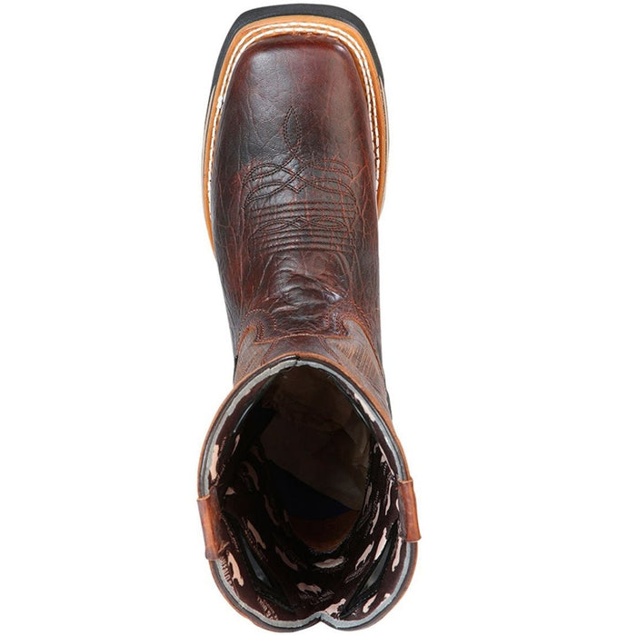 Botas de Trabajo de Cuello de Toro Horma Rodeo Color Miel GEN - 6