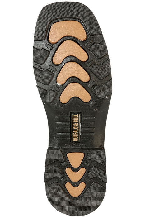 Botas de Trabajo de Cuero Original Horma Rodeo Color Arena GEN - 6