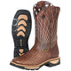 Botas de Trabajo de Cuero Original Horma Rodeo Color Tan GEN
