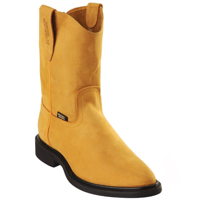 Botas de Trabajo Original Michel de Gamuza Original con Suela de Hule - 6