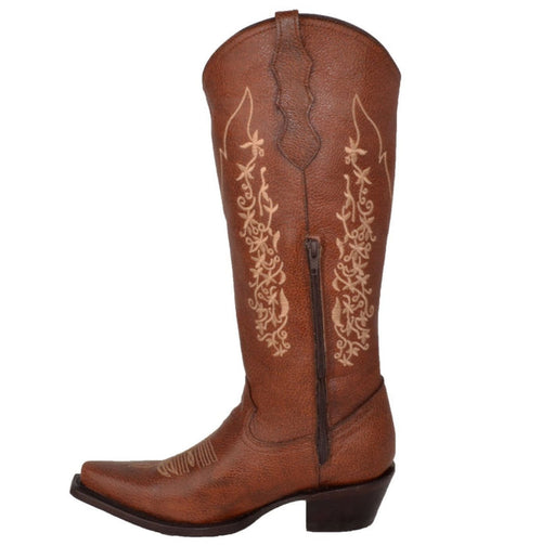 Botas de Cuero Original para Mujer Color Shedron WD