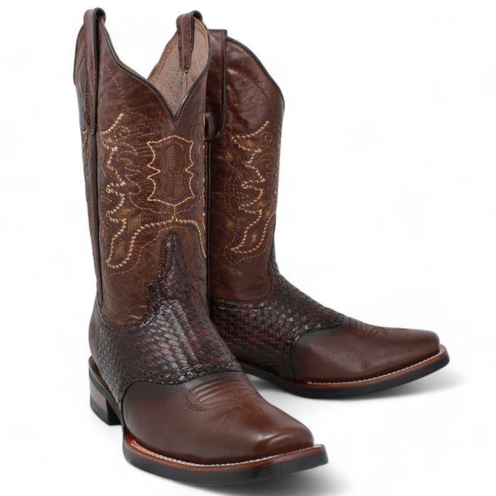 Botas Vaqueras de Cuello de Toro Original Horma Rodeo WD - 6