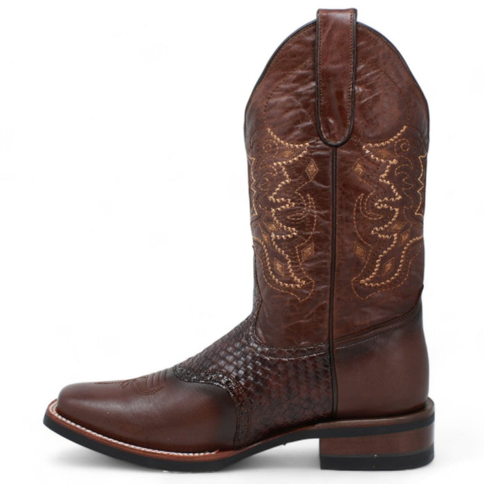 Botas Vaqueras de Cuello de Toro Original Horma Rodeo WD - 6