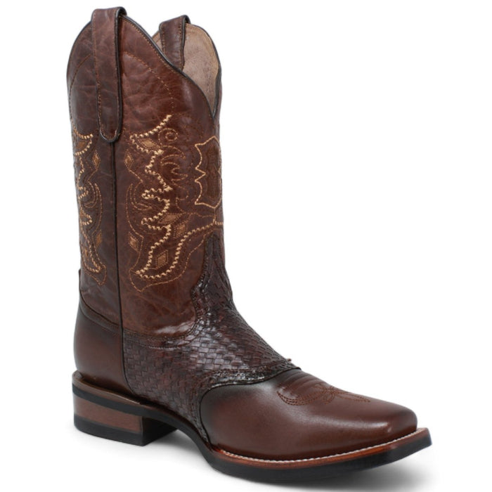 Botas Vaqueras de Cuello de Toro Original Horma Rodeo WD - 6