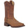 Botas Vaqueras de Cuero Crazy Horma Rodeo Color Bronce (Tan)