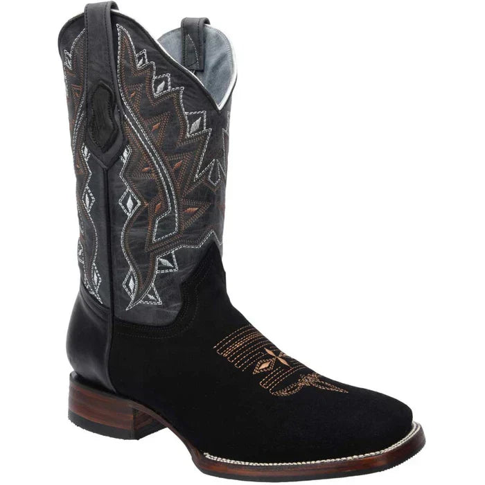 Botas Vaqueras de Cuero Crazy Nobuck Horma Rodeo WD - 6