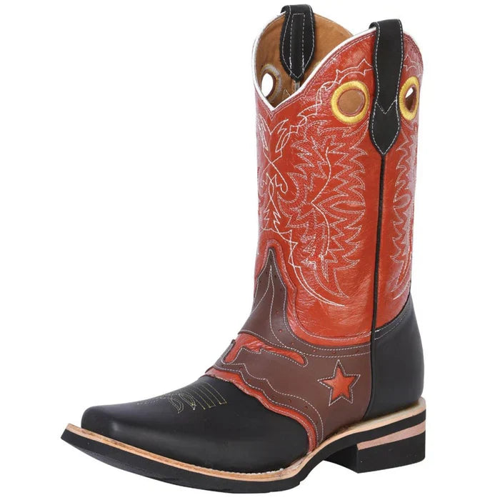 Botas Vaqueras de Cuero Crazy Original Horma Rodeo GEN - 6