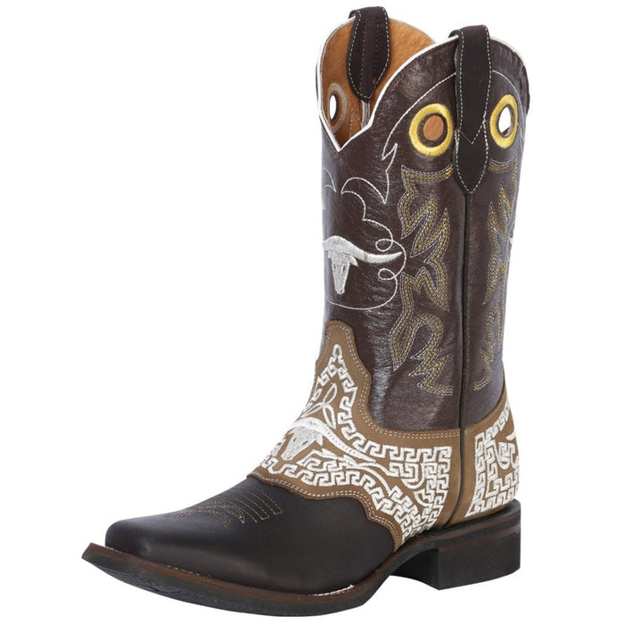 Botas Vaqueras de Cuero Crazy Original Horma Rodeo GEN - 6