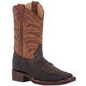 Botas Vaqueras de Cuero Crazy Original Horma Rodeo Texas Color Chocolate GEN