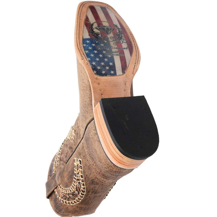 Botas Vaqueras de Cuero Crazy Original Horma Rodeo - 6