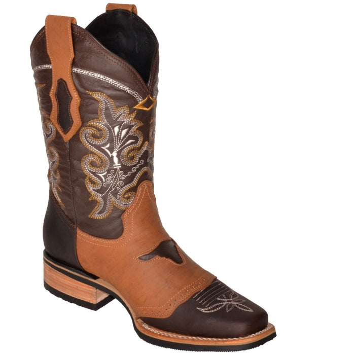 Botas Vaqueras de Cuero Crazy Original Horma Rodeo WD - 6