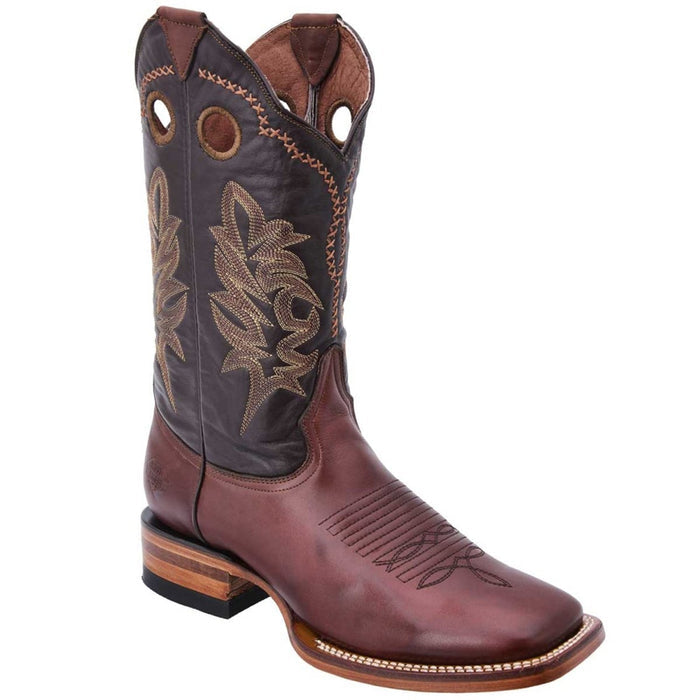 Botas Vaqueras de Cuero Horma Rodeo Americana WD - 6