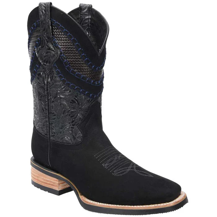 Botas Vaqueras de Cuero Nobuck Original Horma Rodeo WD - 6