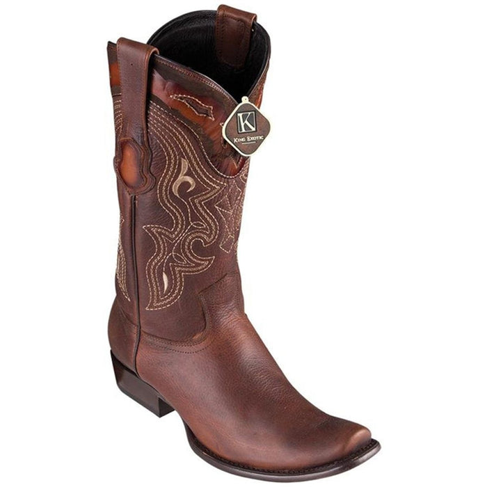Botas Vaqueras de Cuero Original Horma Dubai - 6