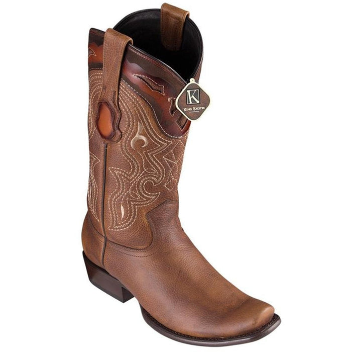 Botas Vaqueras de Cuero Original Horma Dubai - 6