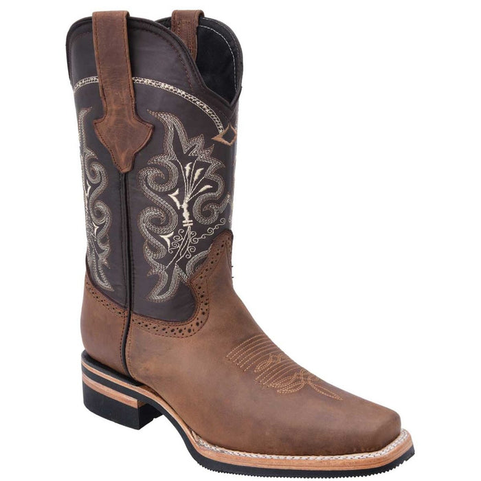 Botas Vaqueras de Cuero Original Horma Rodeo WD - 6