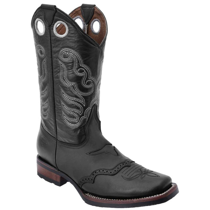 Botas Vaqueras de Cuero Original Horma Rodeo - 6