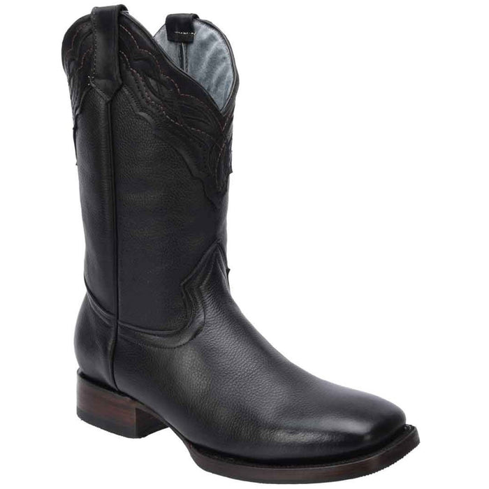 Botas Vaqueras de Imitacion Venado Horma Rodeo - 6