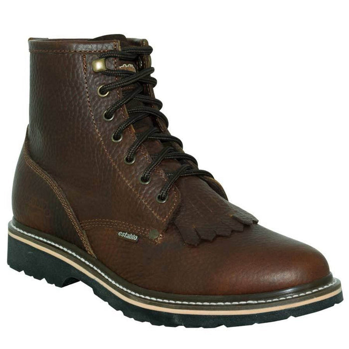 Botines de Trabajo Establo Horma Rodeo con Suela de Hule EST - 6