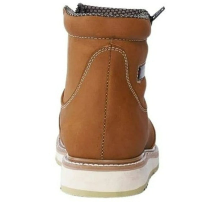 Botines de Trabajo Hammer con Doble Zipper Suela Doble Densidad Color Habana - 6